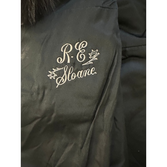 Vtg 60s 70s Damaged Cross Mink Fox Collar Hem Fur Coat S - Picture 10 of 15